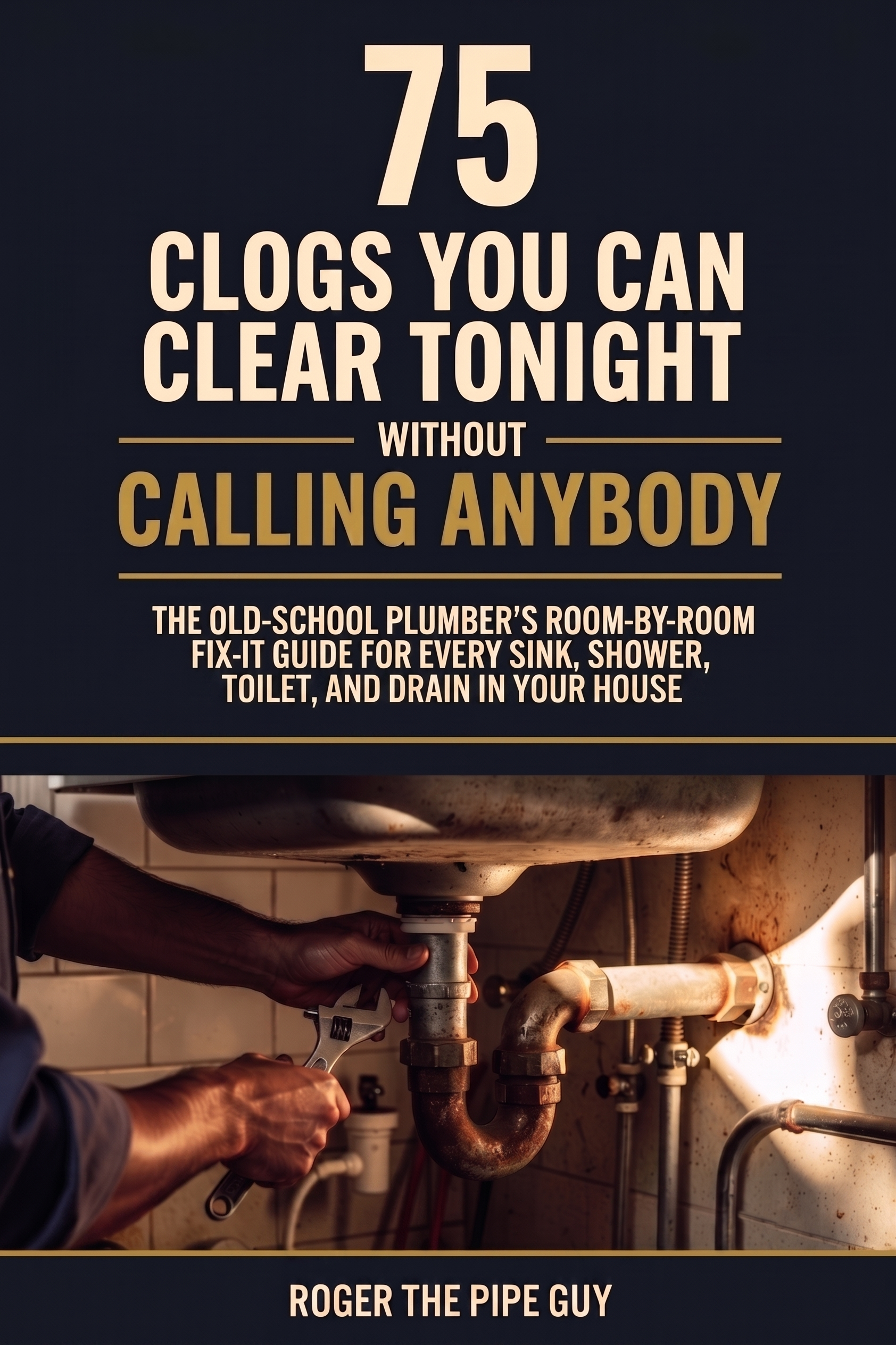 75 Clogs You Can Clear Tonight Without Calling Anybody cover
