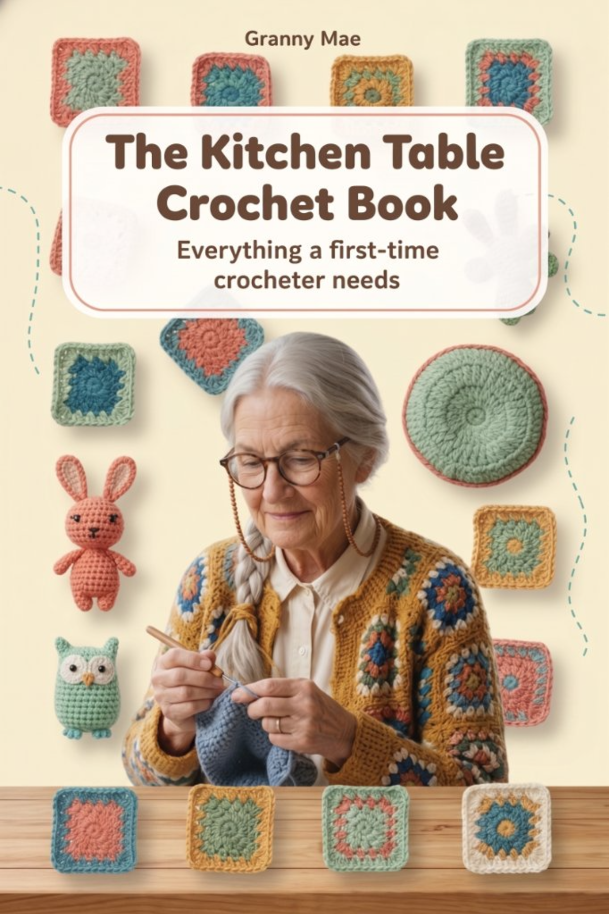 The Kitchen Table Crochet Book cover
