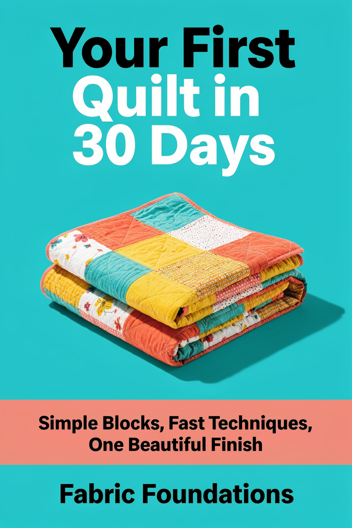 Your First Quilt in 30 Days cover